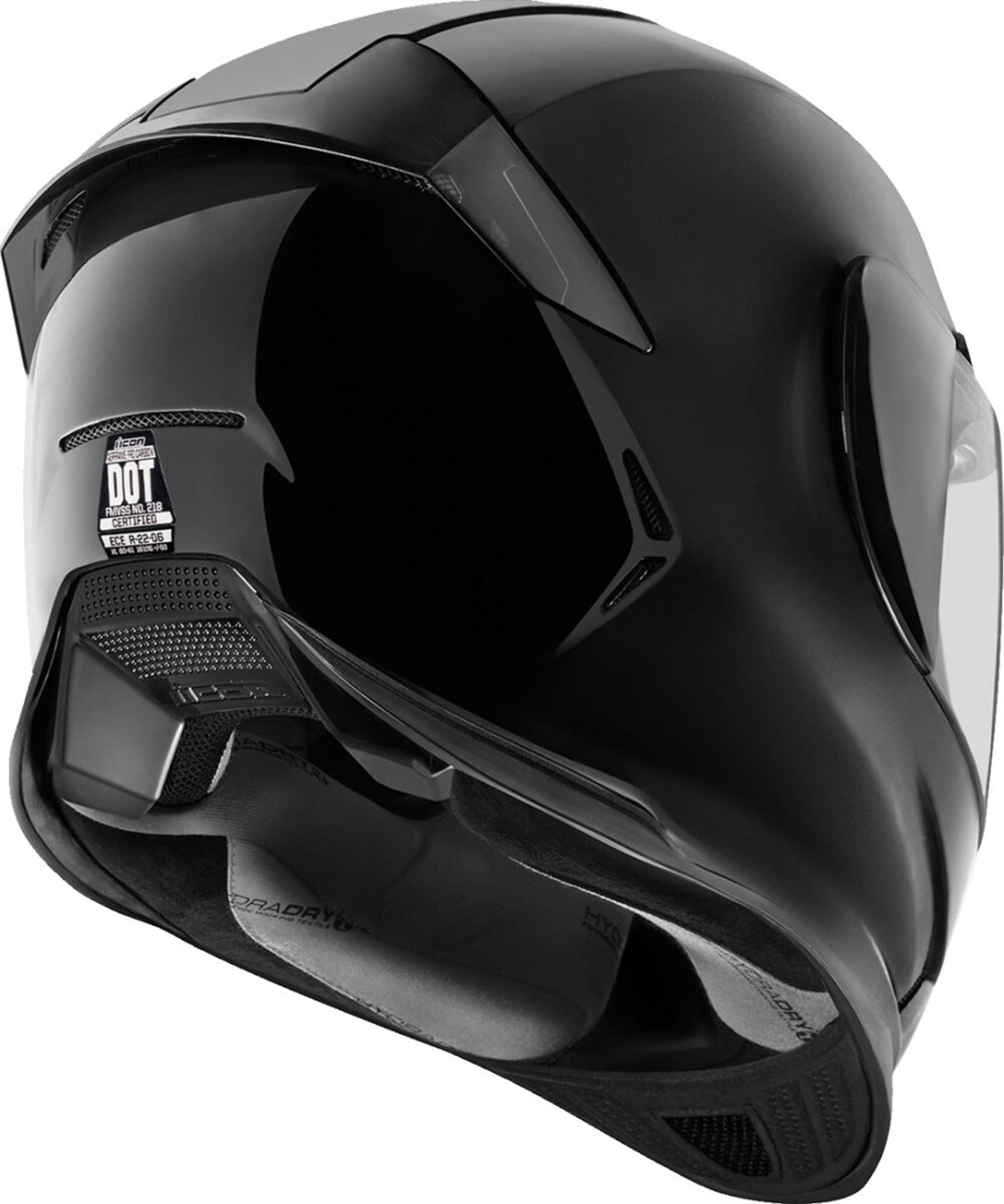 Icon Airframe Pro Casco lucido nero 3XL Figura 2