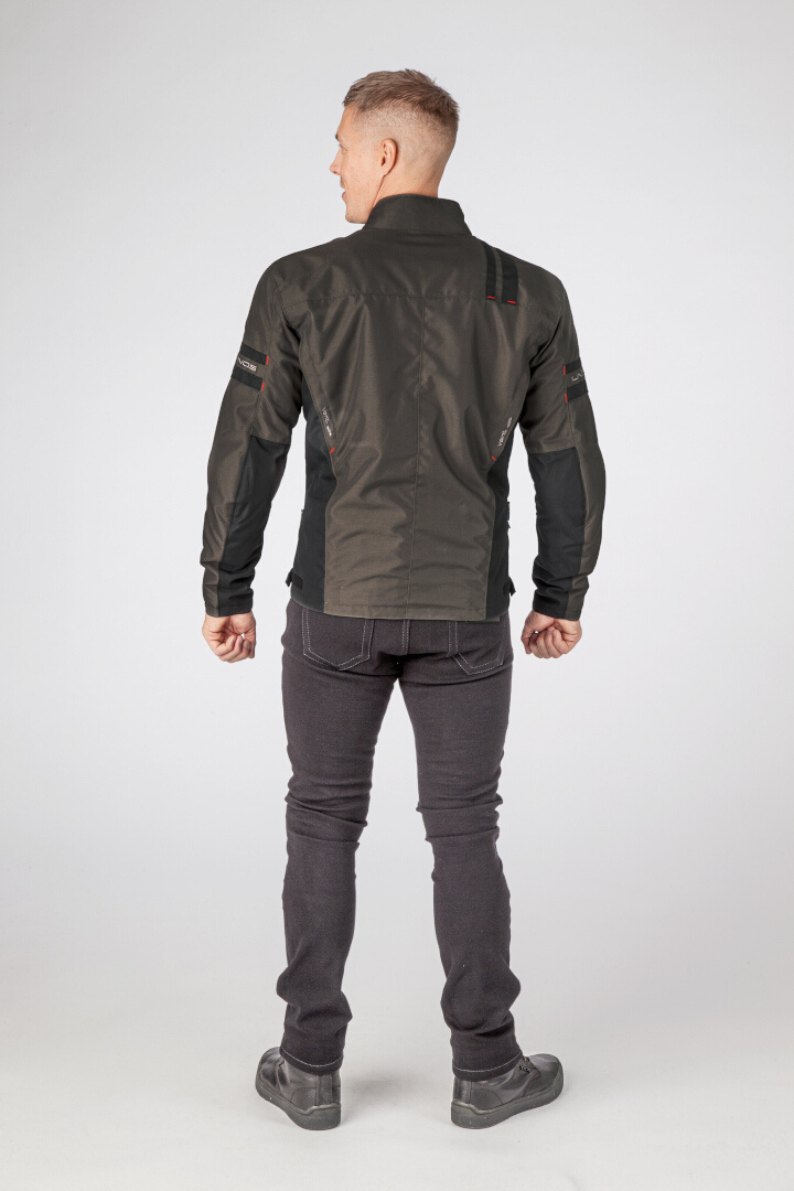 Lindstrands Lysvik Jachetă textilă impermeabilă pentru motociclete Military Green 52 Figura 4