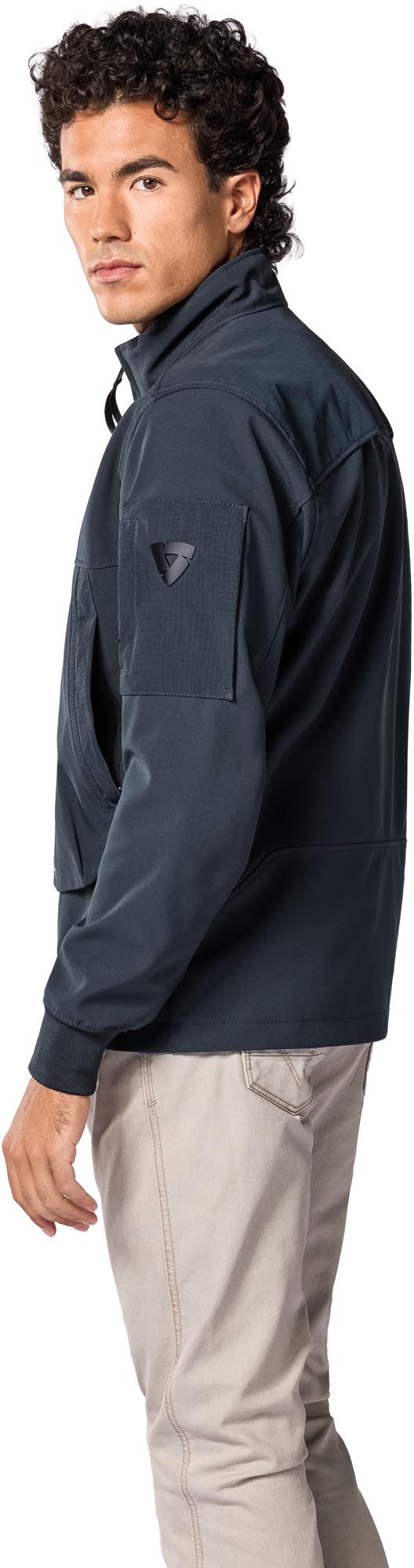 Revit Atwater Motorcycle Textile Jacket dark blue S Figure 4