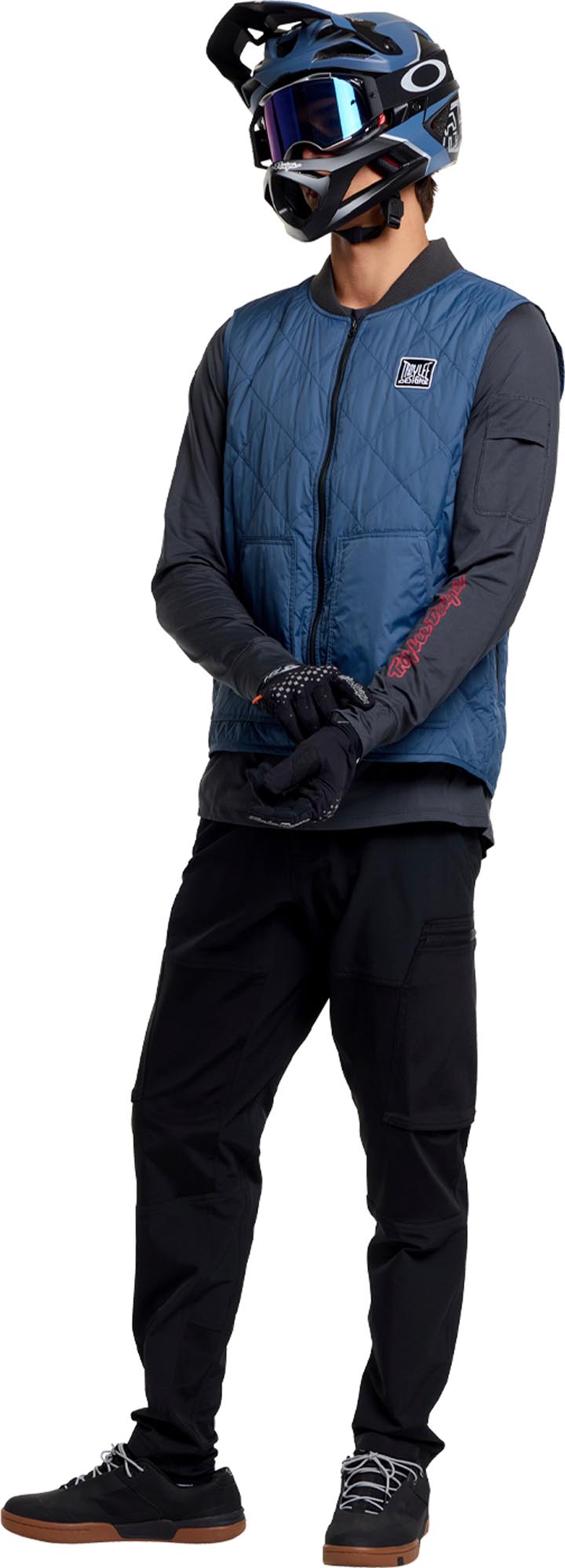 Troy Lee Designs Ruckus Ride Mono Slate Bicyklová vesta M Obrázok 10
