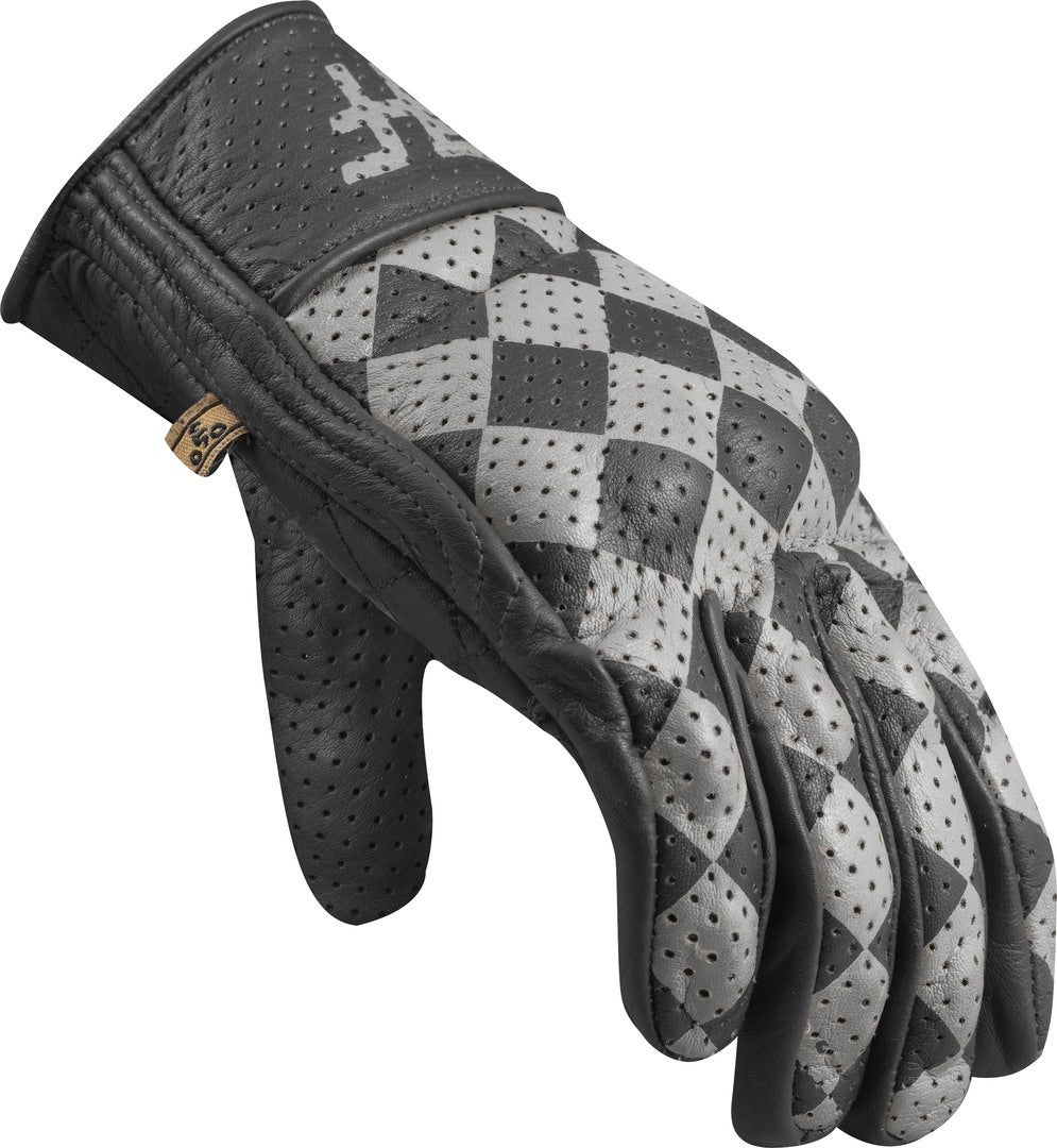 HolyFreedom Bullit Perforated Motorcykel handsker sort/grå M Figur 4