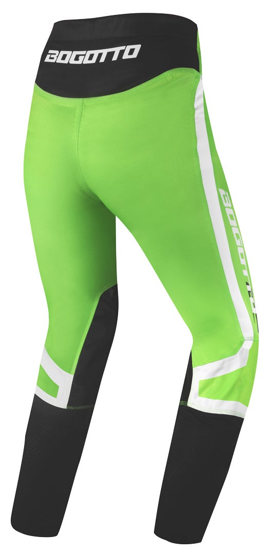 Bogotto Ares-MTN Pantalons de motocross Noir/Vert/Blanc 34 Figure 2