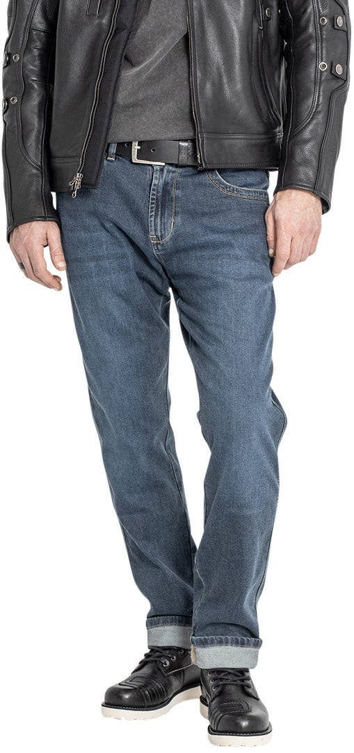 John Doe Taylor Mono Jeans da moto blu 33 L34 Figura 8