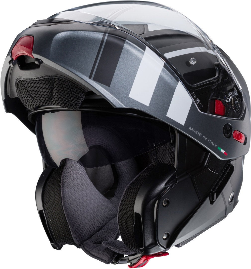 Caberg Horus X Road Helm Zwart mat/grijs XL (61/62) Figuur 4