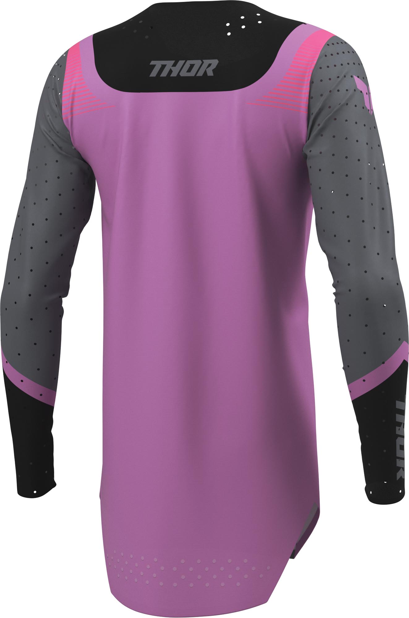 Thor Sportmode Velocity Damen Motocross Jersey schwarz L Abbildung 4