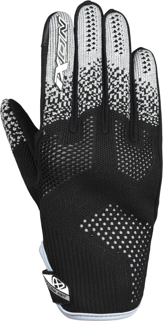 Ixon Ixflow Knit Motorcykelhandskar för damer Svart/Silver S Figur 1