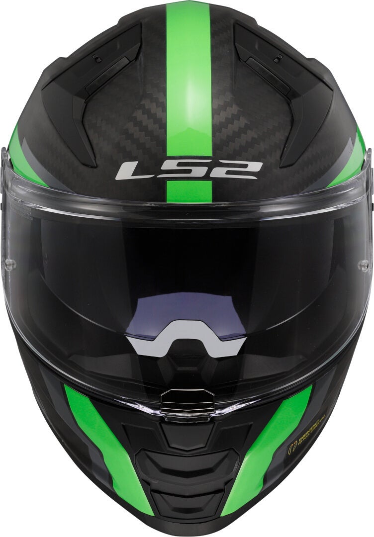 LS2 FF811 Vector II Carbon Grid Casque Vert néon XL (61/62) Figure 7