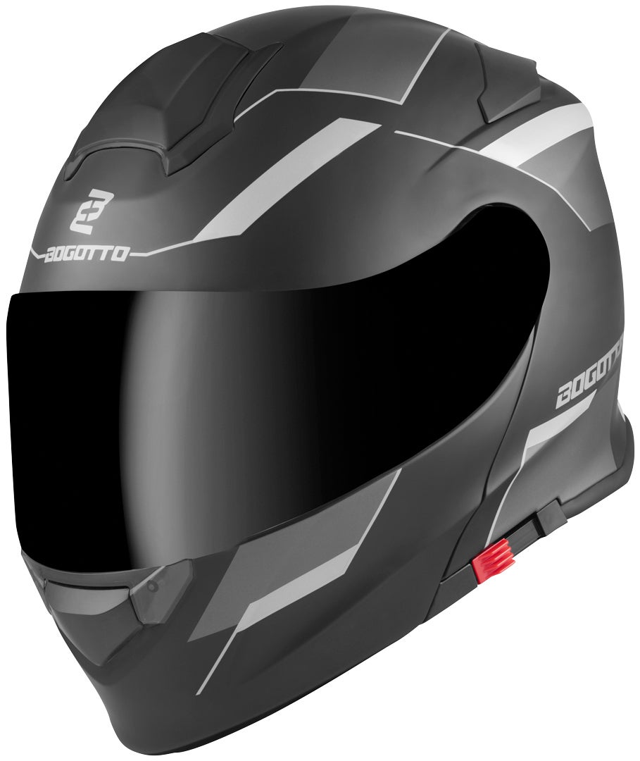 Bogotto V271 Delta Hjelm sort mat/grå M Figur 2