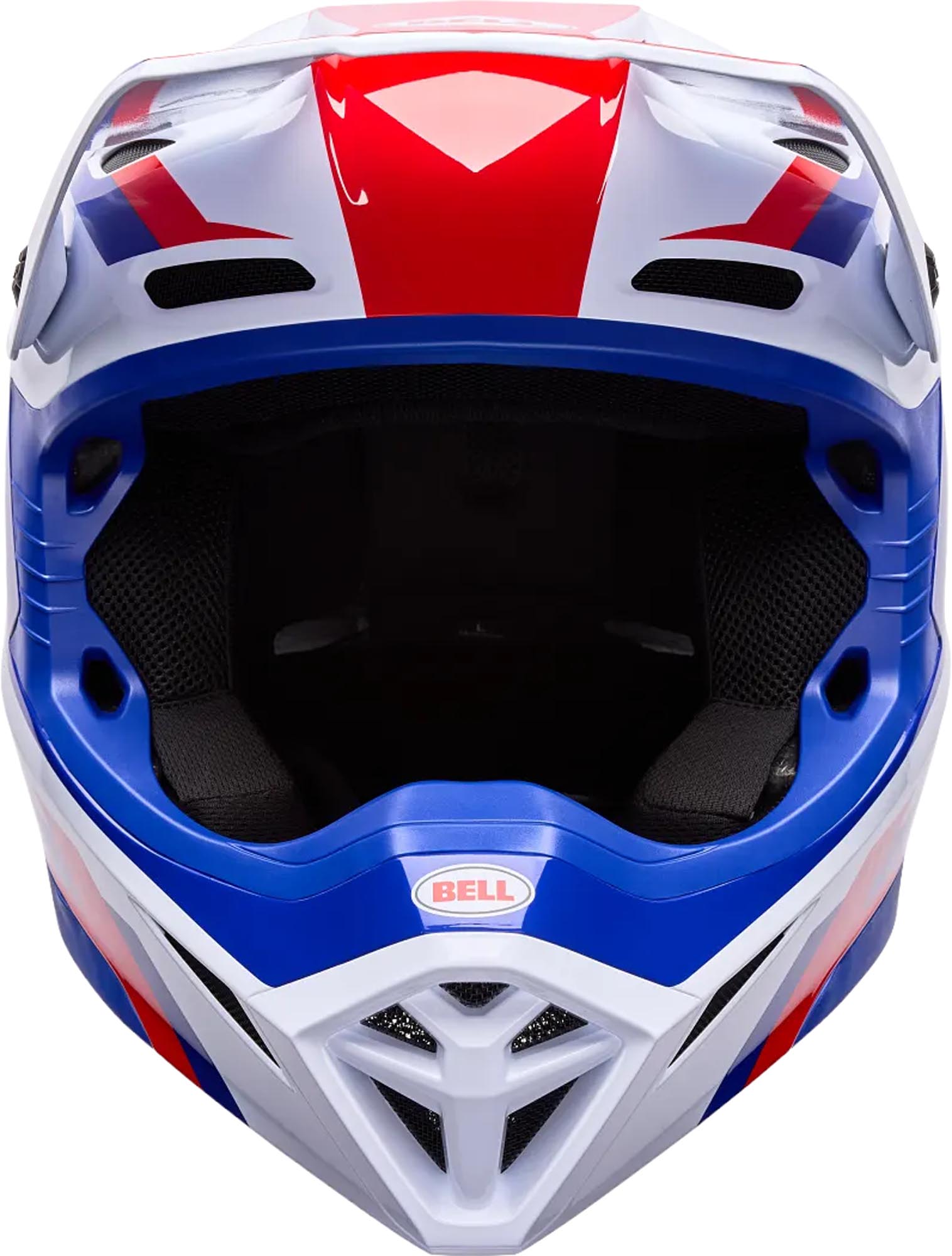 Bell MX-10 MIPS Dyno Motocross Helm rot/weiß L (59/60) Abbildung 3