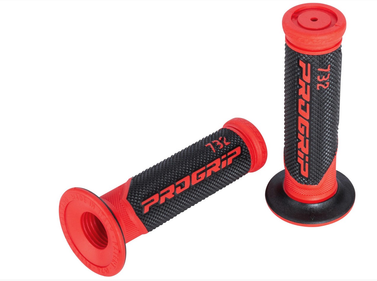 PROGRIP 732 Mânere de ghidon 7/8 inch închise Roșu/Negru Figura 1 PROGRIP 732 Mânere de ghidon 7/8 inch închise Roșu/Negru Figura 1