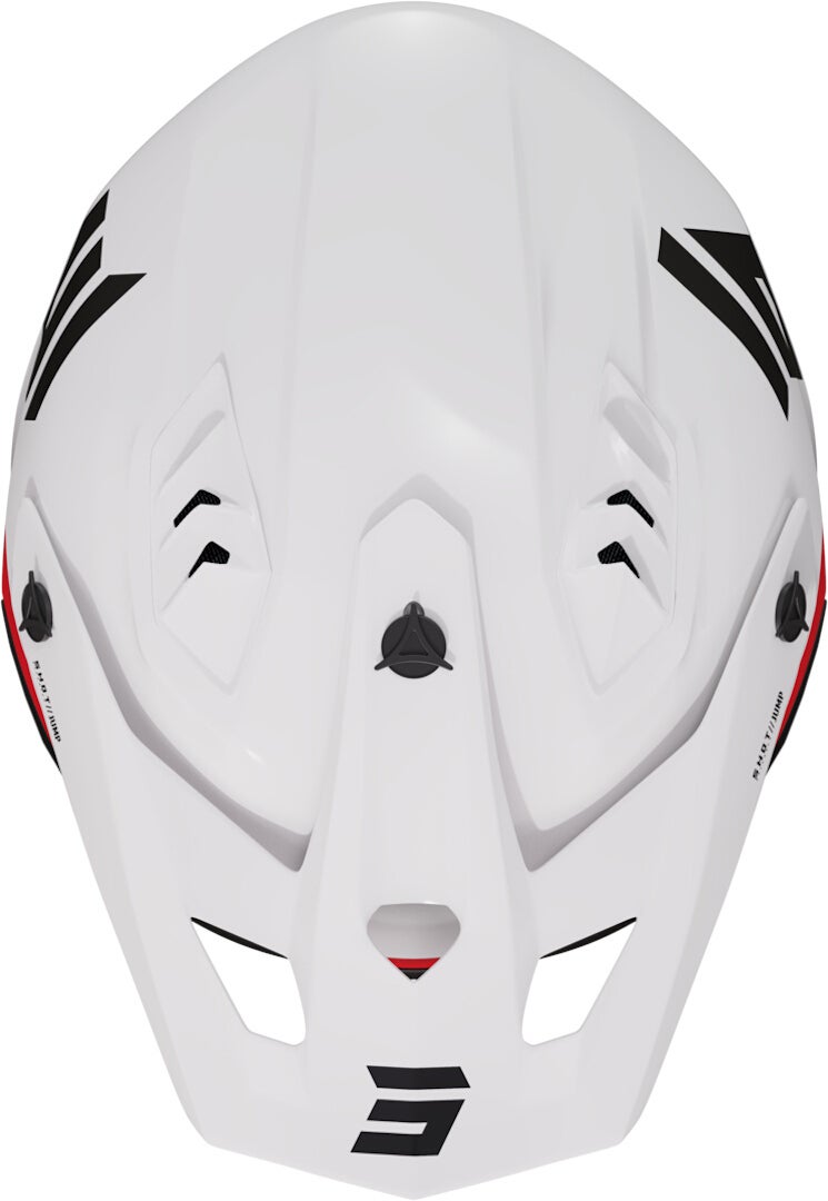 Shot Jump Tricks Jet helm wit/rood Verlies (59/60) Figuur 2