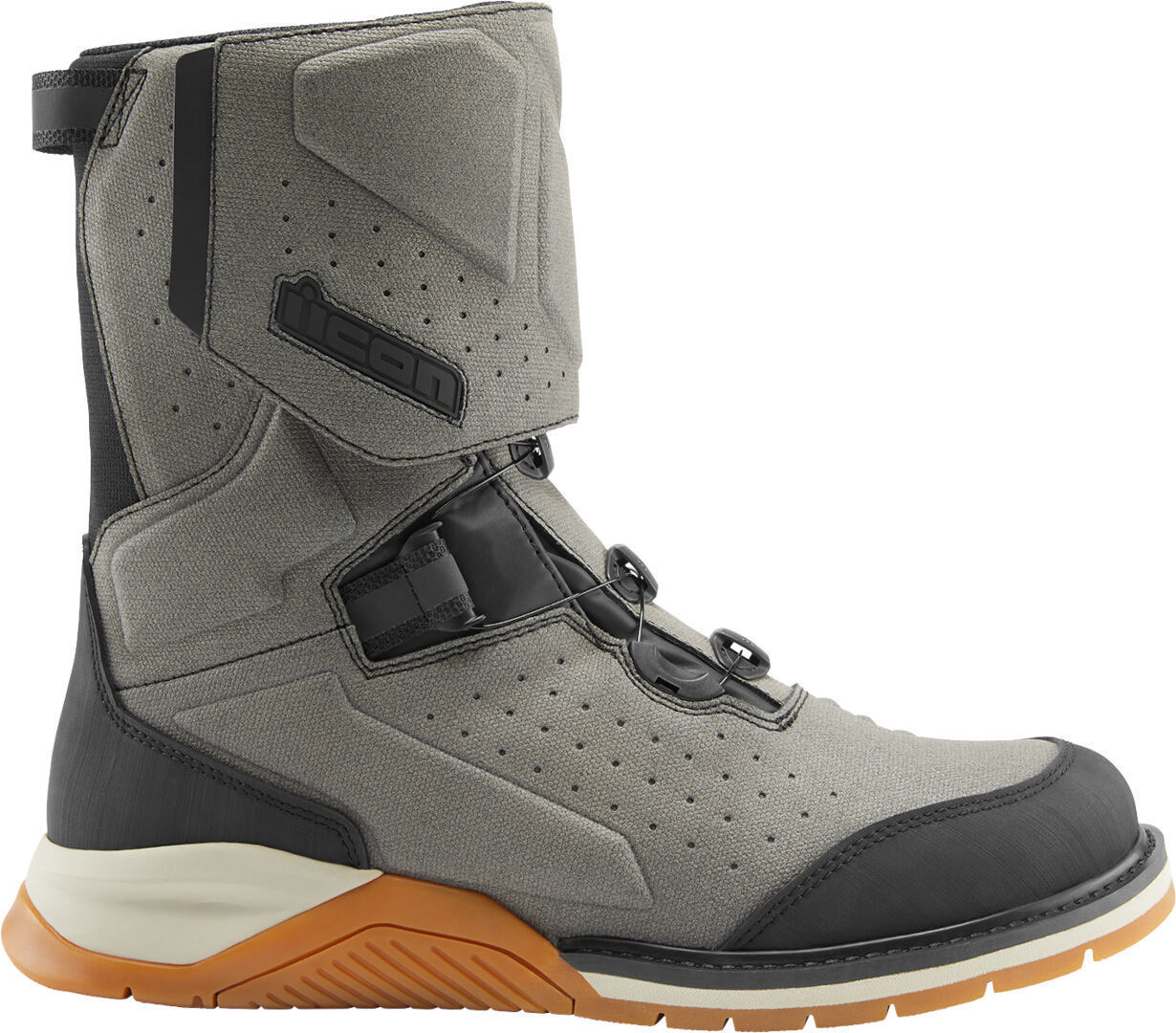 Icon Alcan WP Botas de moto impermeables gris/negro 41 Figura 3