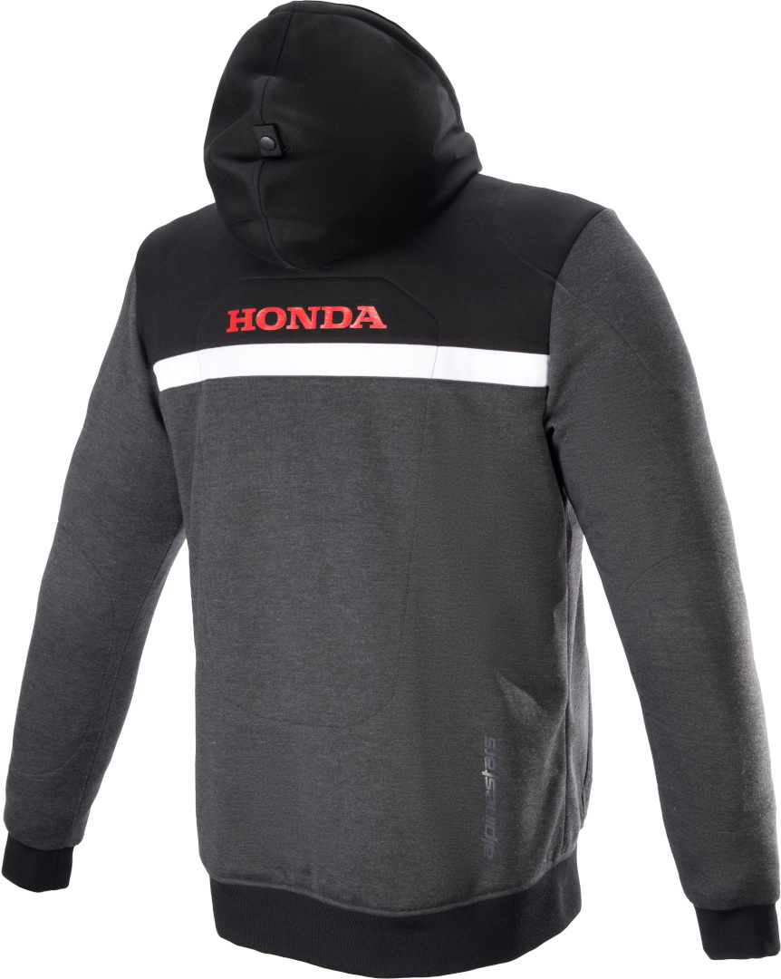 Alpinestars Honda Chrome Motorcycle Textile Jacket grey/black L Figure 2