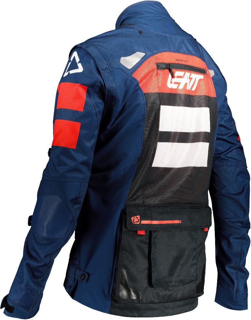 Leatt Moto 4.5 X-Flow Giacca Motocross blu/rosso L Figura 4