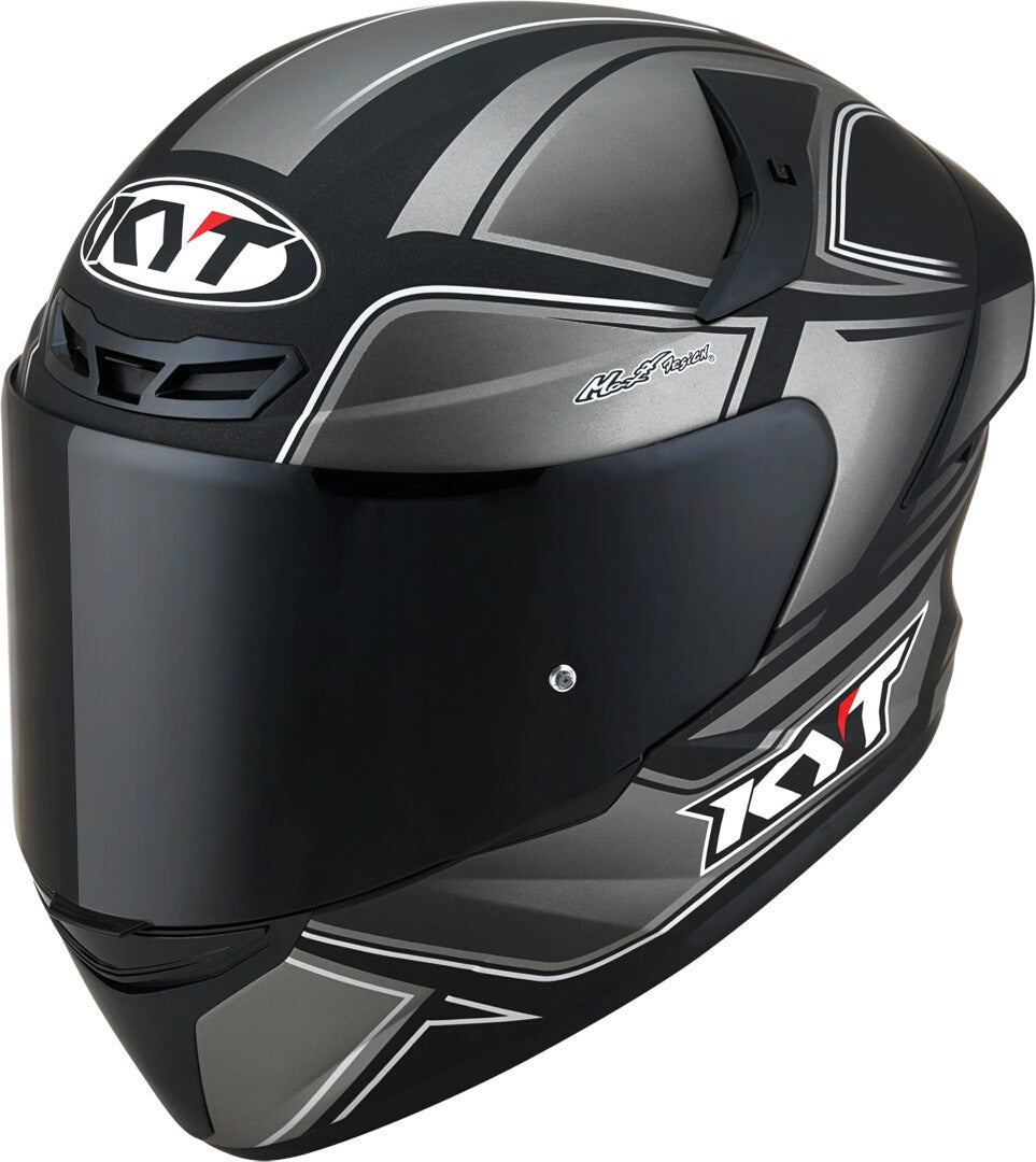 KYT TT Course Tourist Helmet grey/black M (57/58) Figure 1