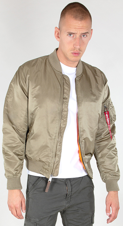 Alpha Industries MA-1 VF 59 Giacca Kaki S Figura 5