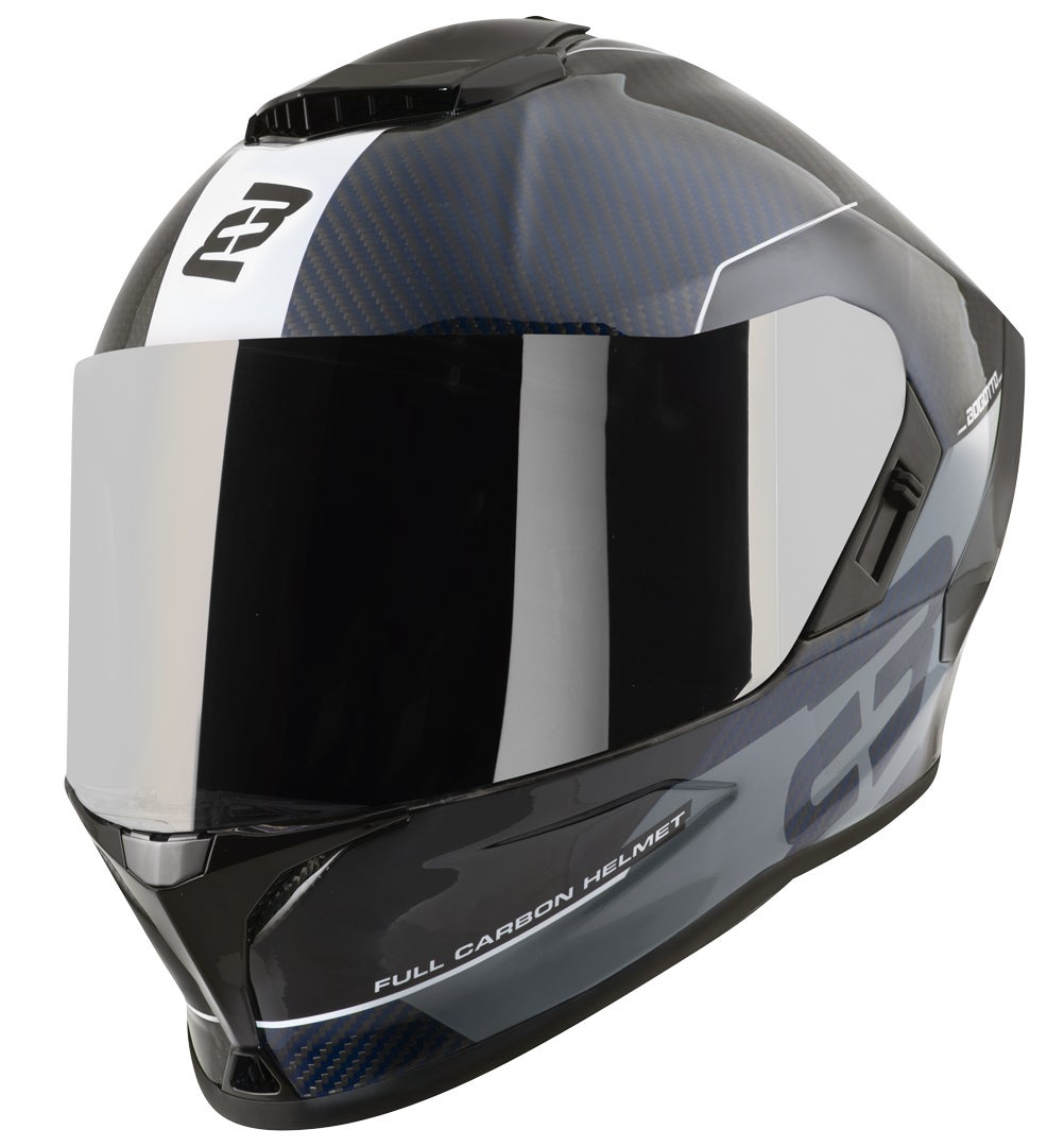 Bogotto Phantom Combo Carbon Casco blu/nero/bianco 2XL Figura 1