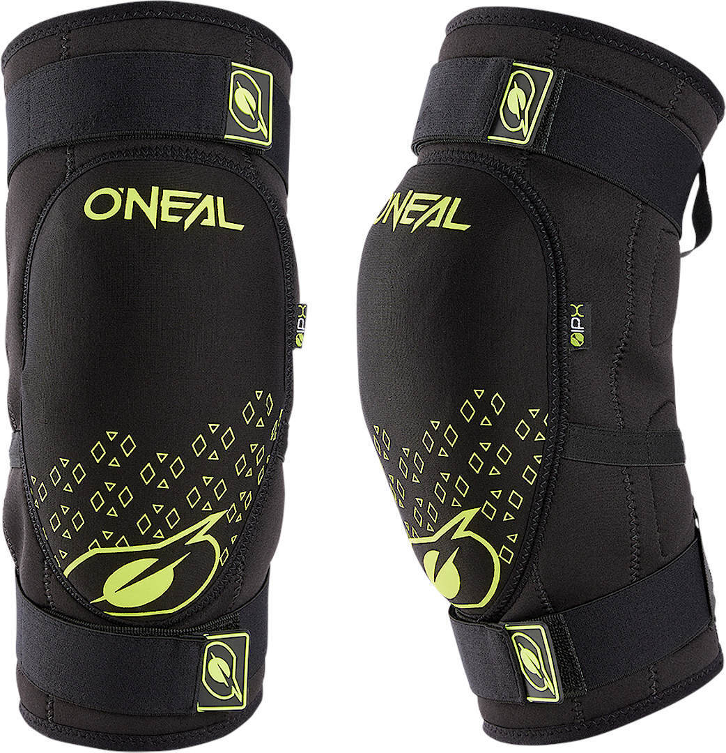 Oneal Men's Black/Yellow Dirt V.23 Knee Protectors