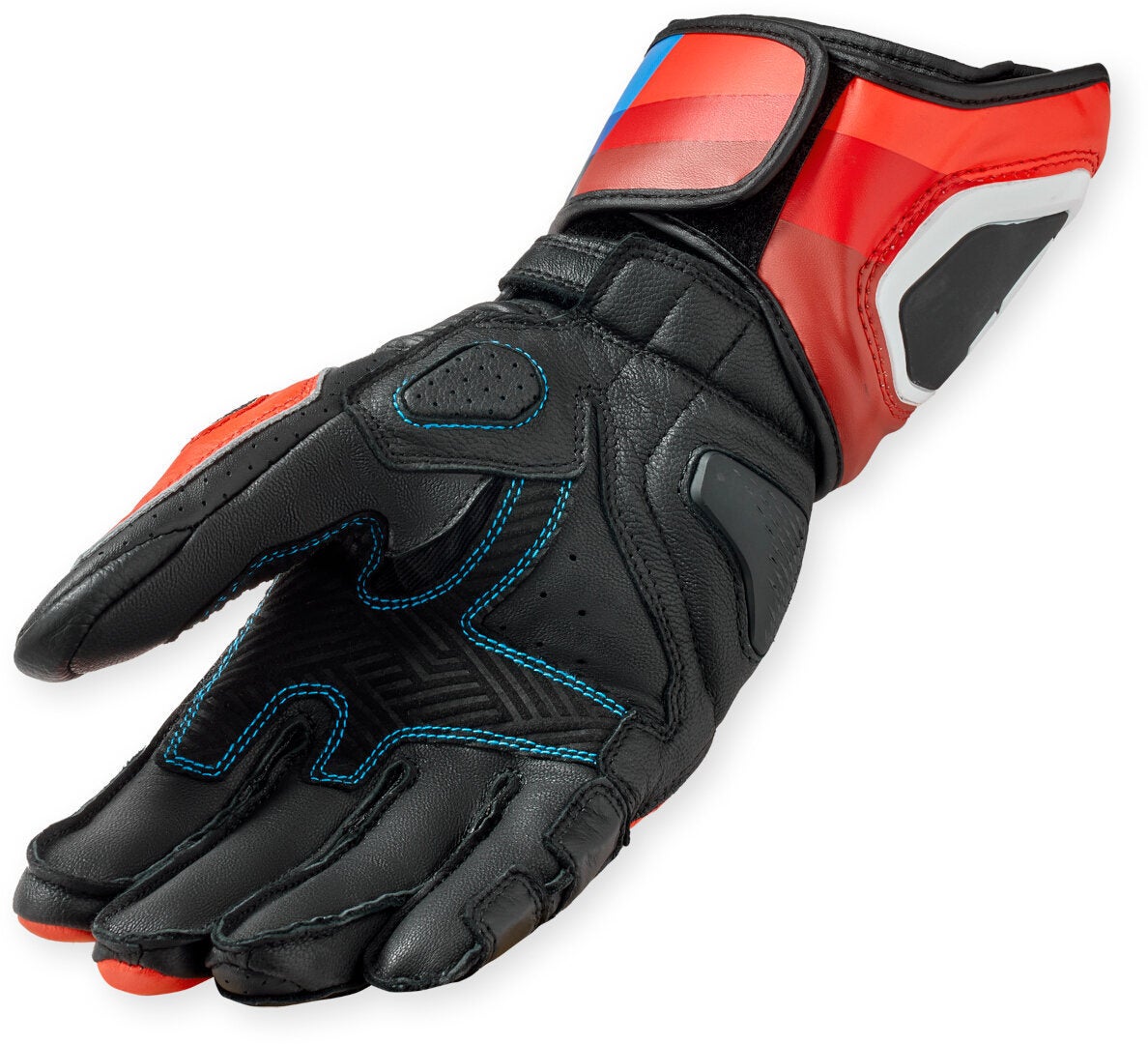 Revit Quantum 3 Motorcykel handsker sort/neonrød M Figur 2