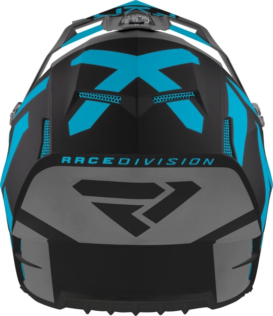 FXR Clutch CX MX Gear Motocross Helmet black/blue M (57/58) Figure 5