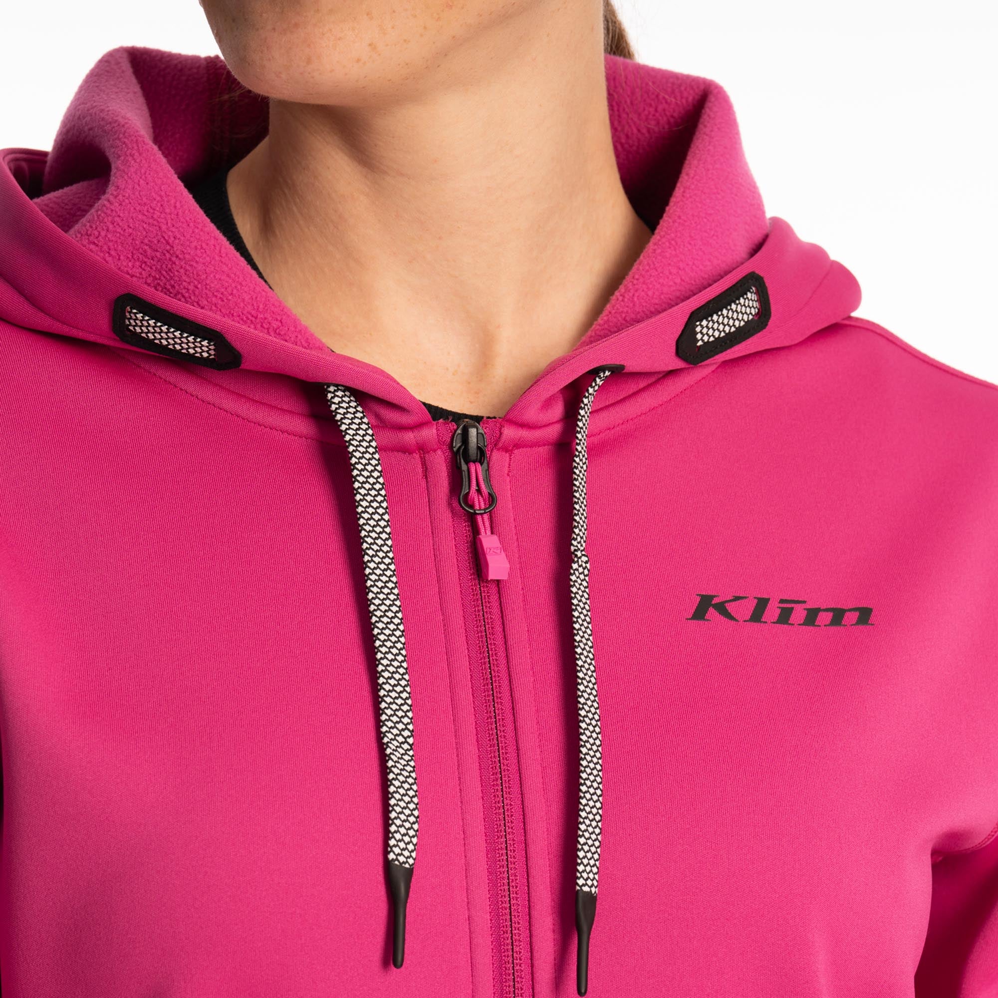 Side view of Klim Aster Park Ladies Zip Hoodie