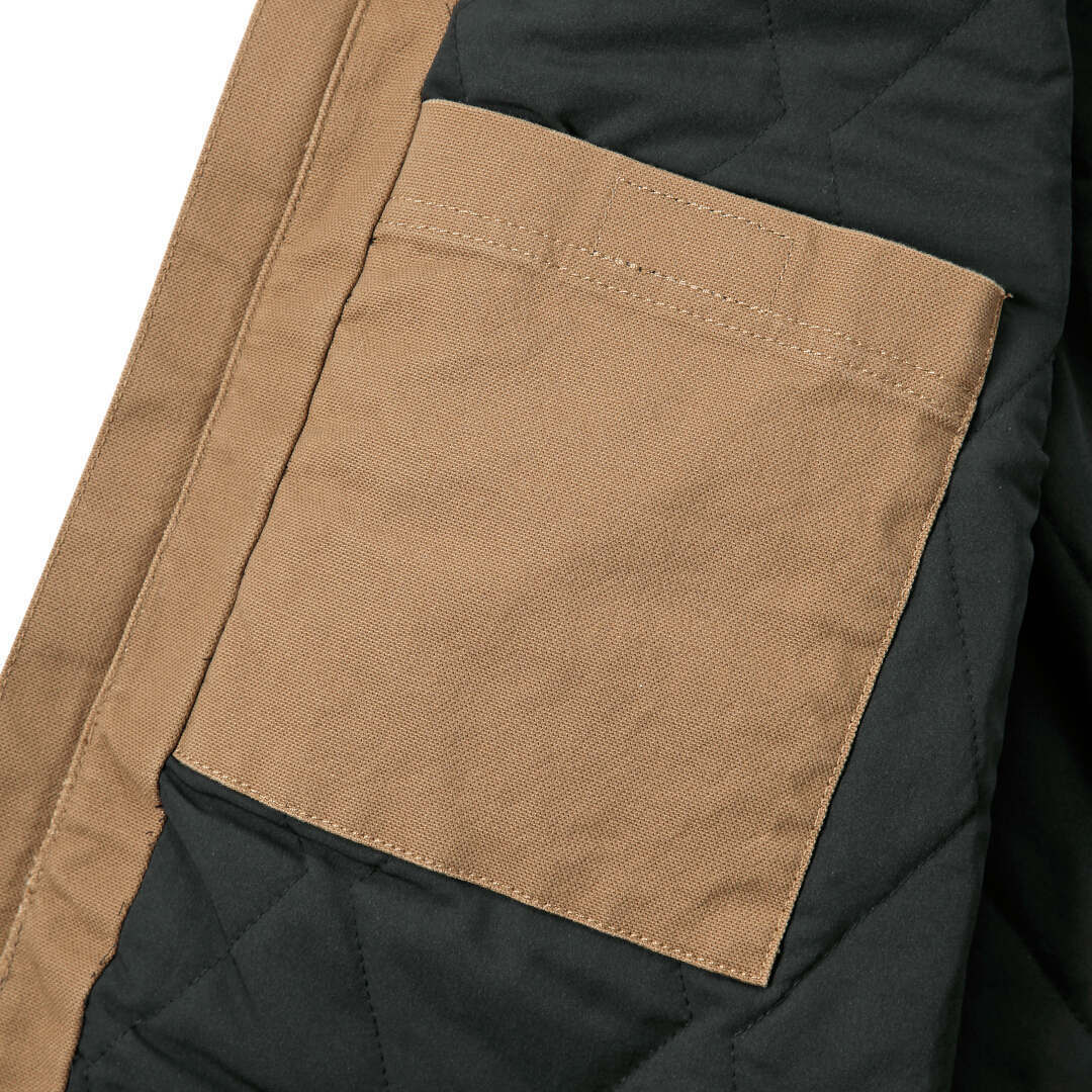 Carhartt Montana Rugged Flex Relaxed Fit Duck Vest dark brown/light brown L Figure 3