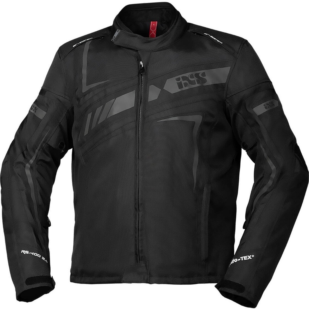 IXS Sport RS-400-ST 2.0 Motorrad Textiljacke schwarz M Abbildung 1