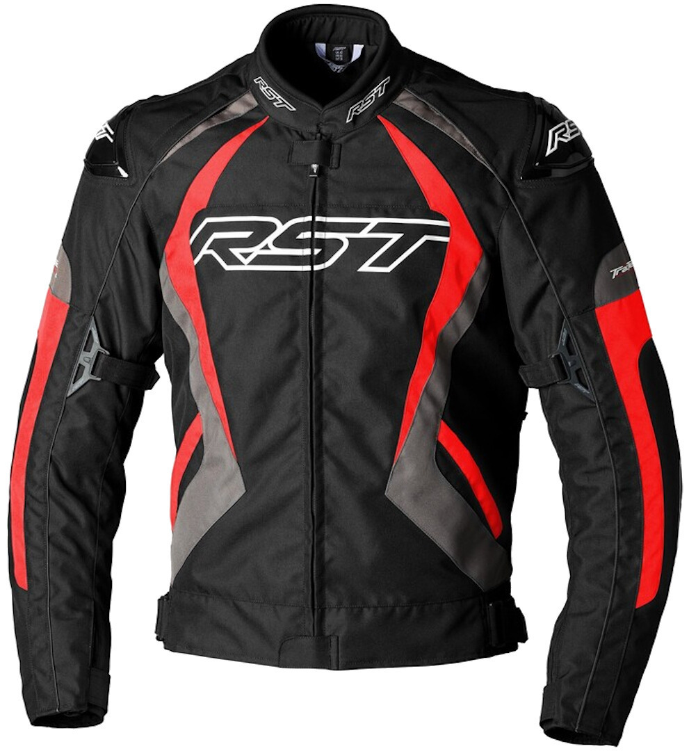 RST Tractech EVO 4 Chaqueta textil de motocicleta negro/gris/rojo M Figura 1