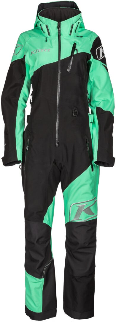 Klim Shredsa Dame snescooterdragt i ét stykke Sort/mint S Figur 5