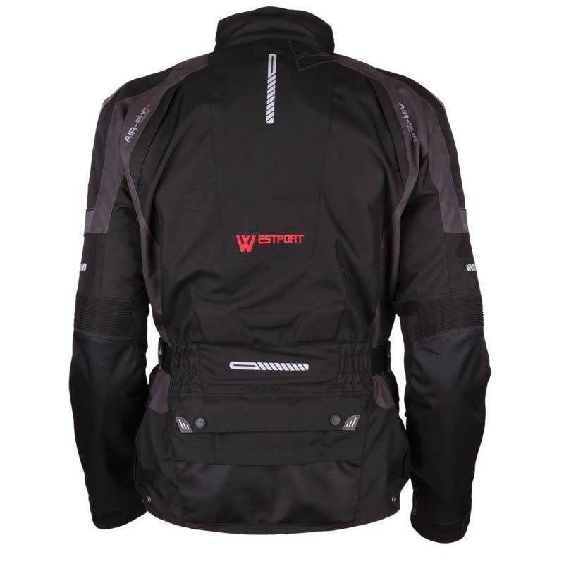 Modeka Westport Textile Jacket black/dark grey L Figure 2