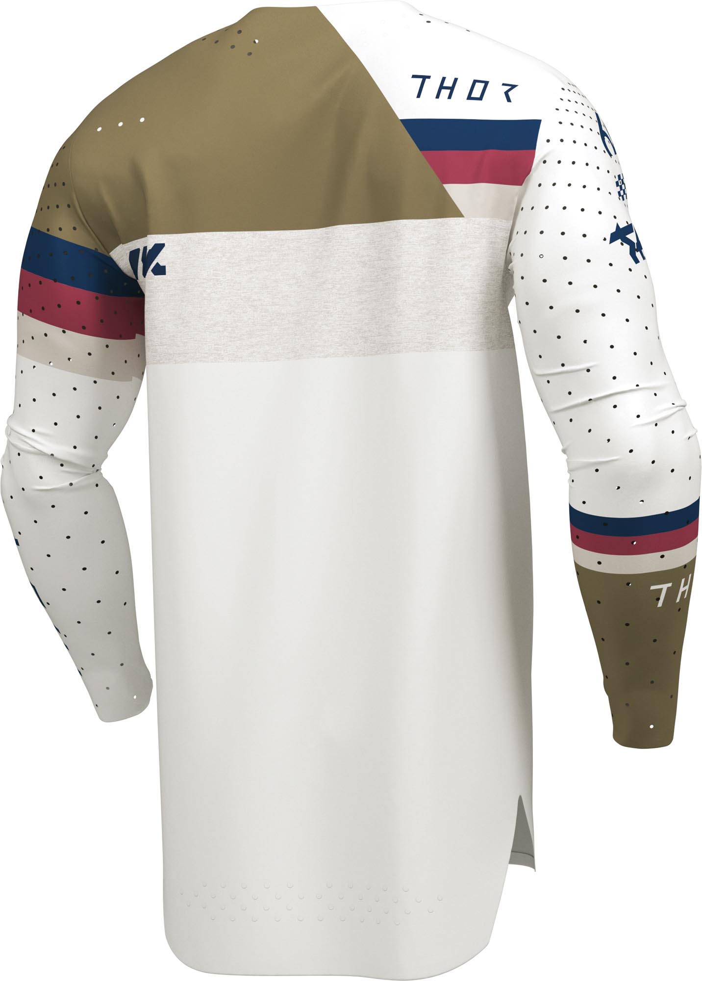 Thor Sportmode League Maillot de motocross Blanc 2XL Figure 4