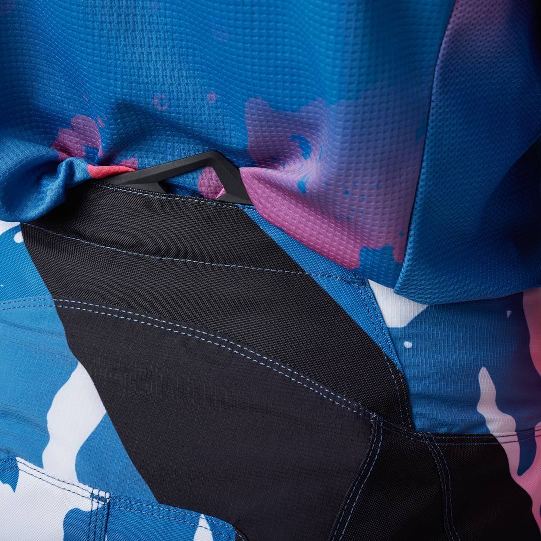 FOX 180 Morphic Pantaloni Motocross blu 30 Figura 2