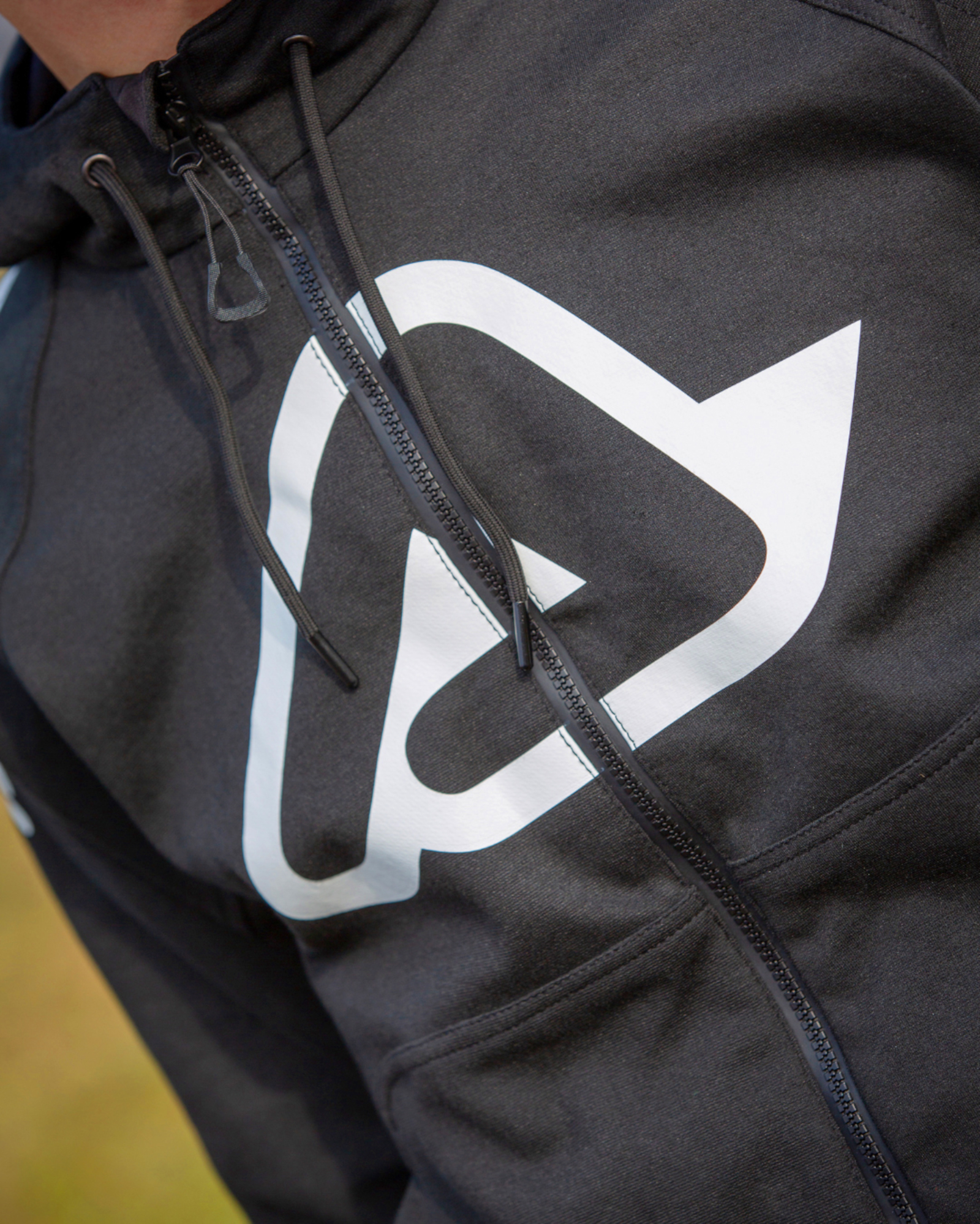 Acerbis Fly Cappuccio con zip da motocicletta L Figura 13