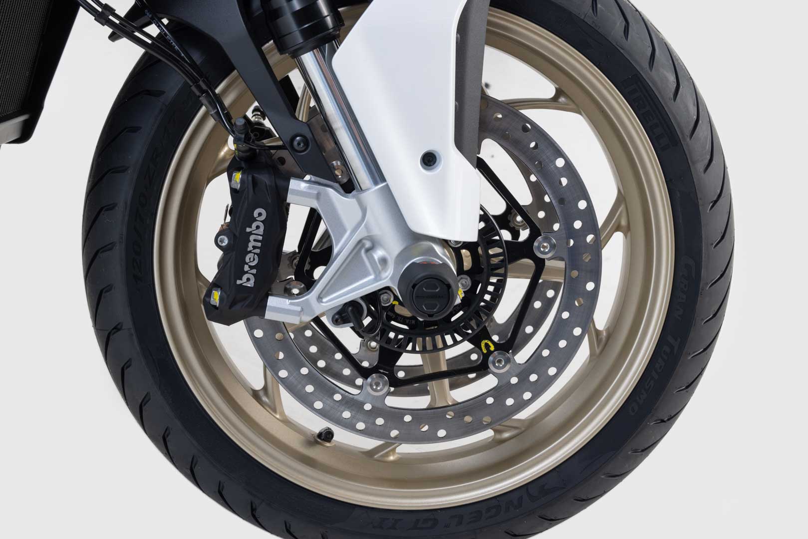 Set SW-Motech Slider pentru puntea față - Negru. Moto Guzzi V100 Mandello/S, V85/TT/Strada. Figura 2