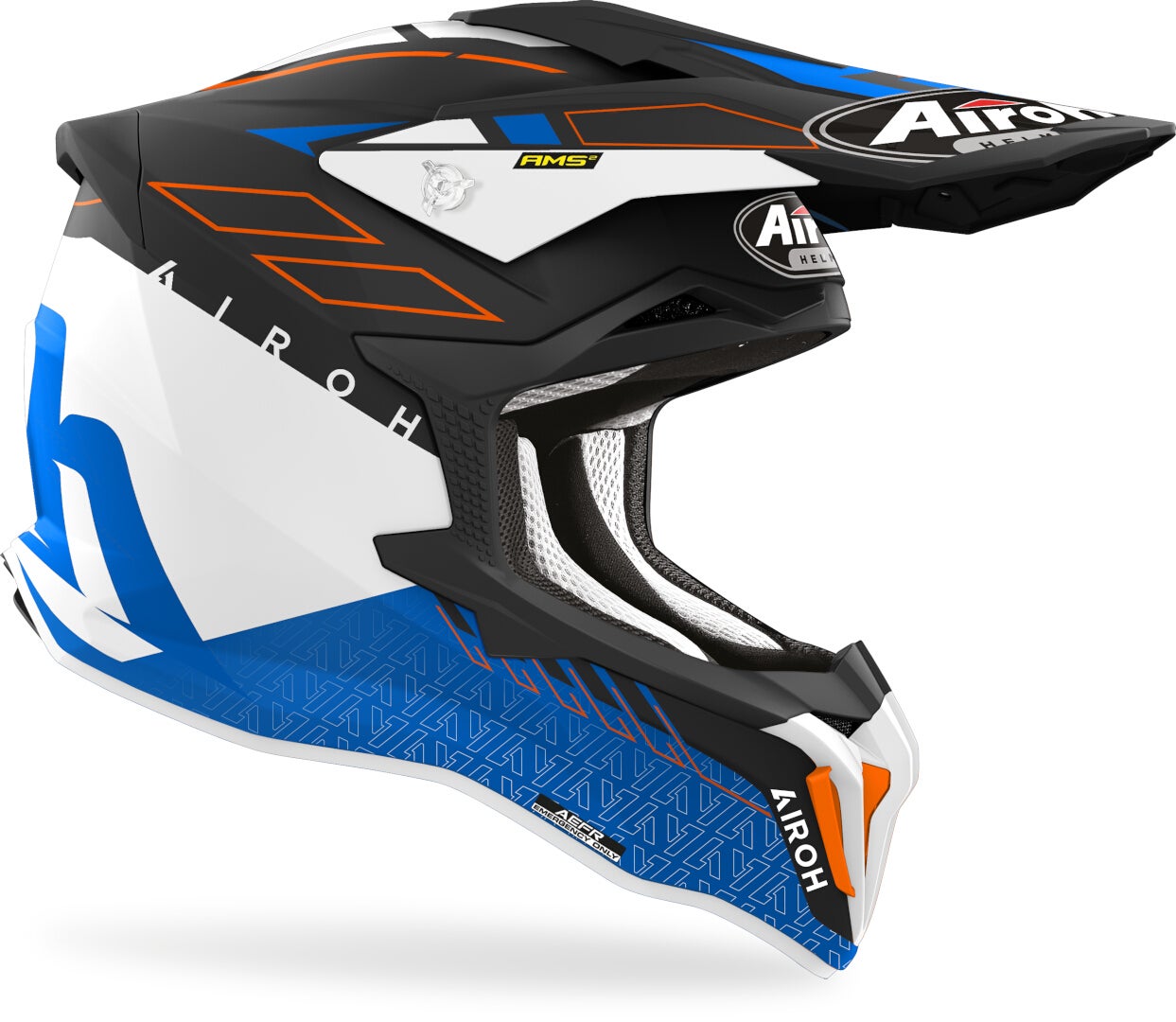 Airoh Strycker Skin Motocross Helmet blue matt XXL (63) Figure 2