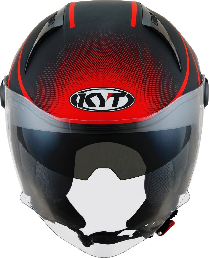 KYT D-City Colorful Cască cu reacție Red Matt XS (53/54) Figura 7