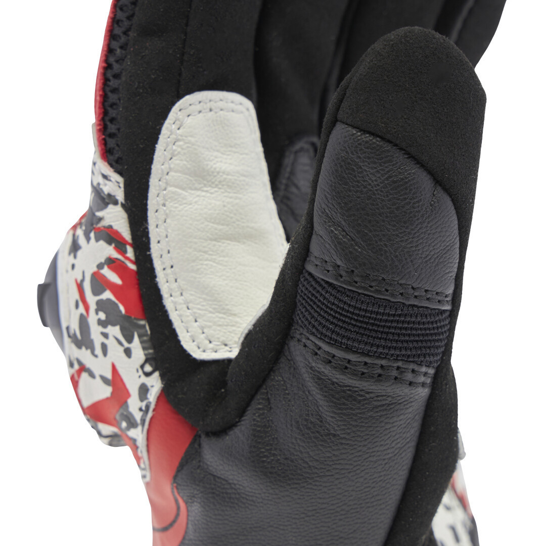 Dainese Mig 3 Unisex Motorcykel handskar svart/röd/vit XL Figur 3