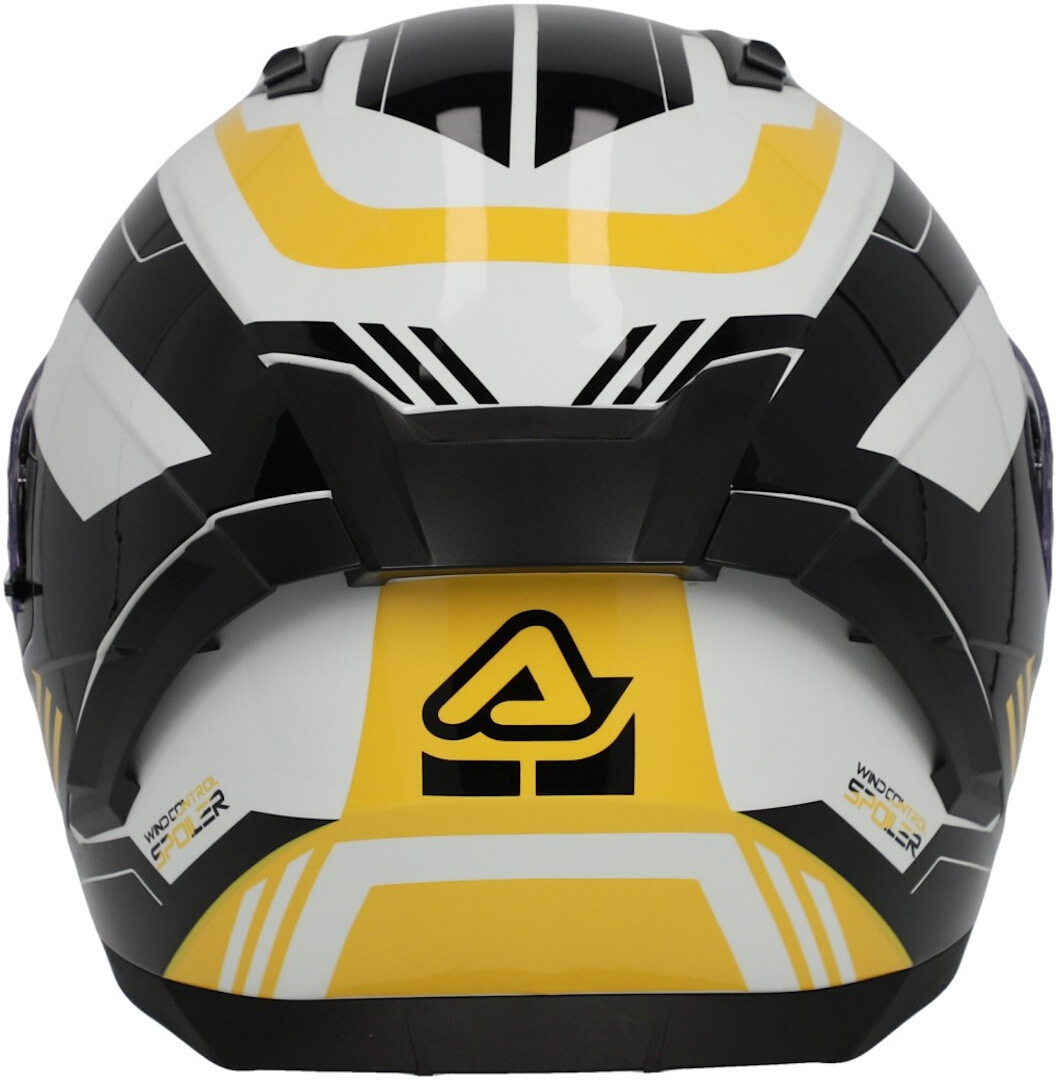 Acerbis X-Way Graphic Cască negru/galben XL (60/61) Figura 4