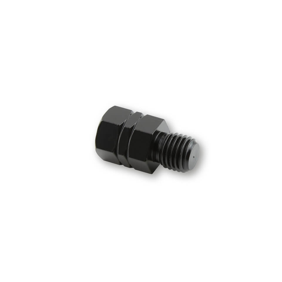 SHIN YO Spiegeladapter Loch M10 li. auf Bolzen M10 re. schwarz Figura 1 SHIN YO Spiegeladapter Loch M10 li. auf Bolzen M10 re. schwarz Figura 1