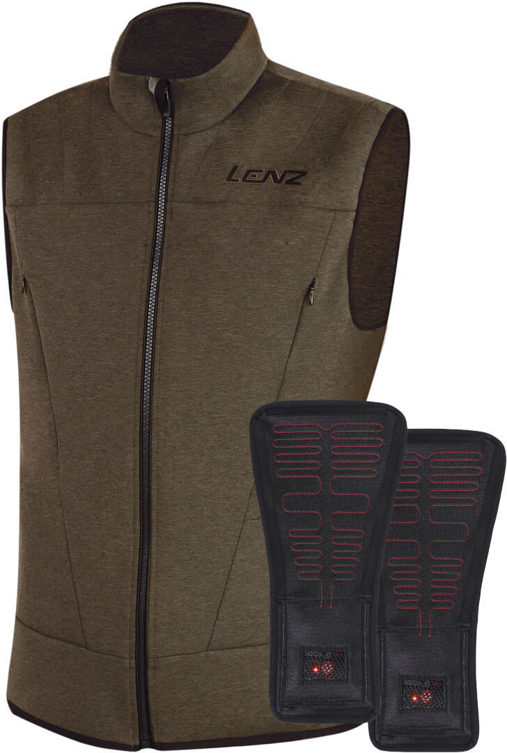 Lenz Heat Vest 2.0 Vestă încălzită Maro XXL Figura 1