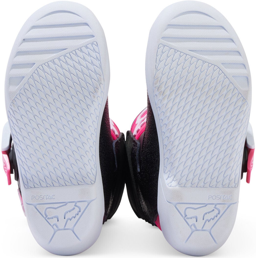 FOX Comp Botas de motocross para jovens preto/rosa 13 Figura 8
