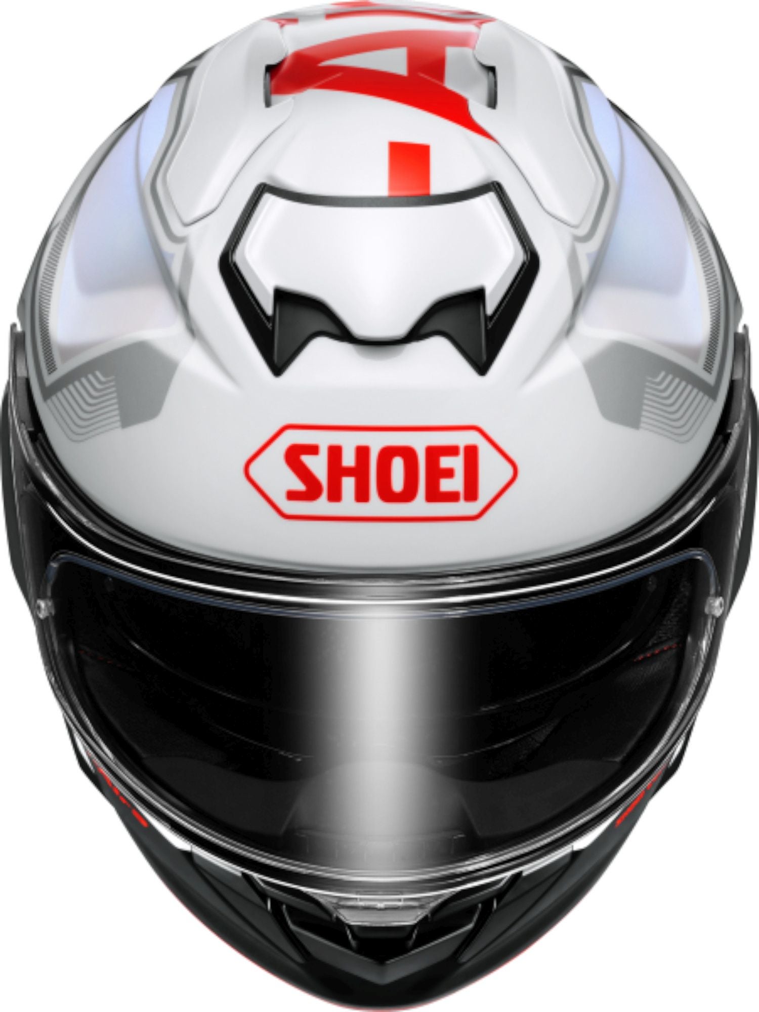 Shoei GT-Air 3 Mike Casque Blanc/Noir/Rouge M (57/58) Figure 2