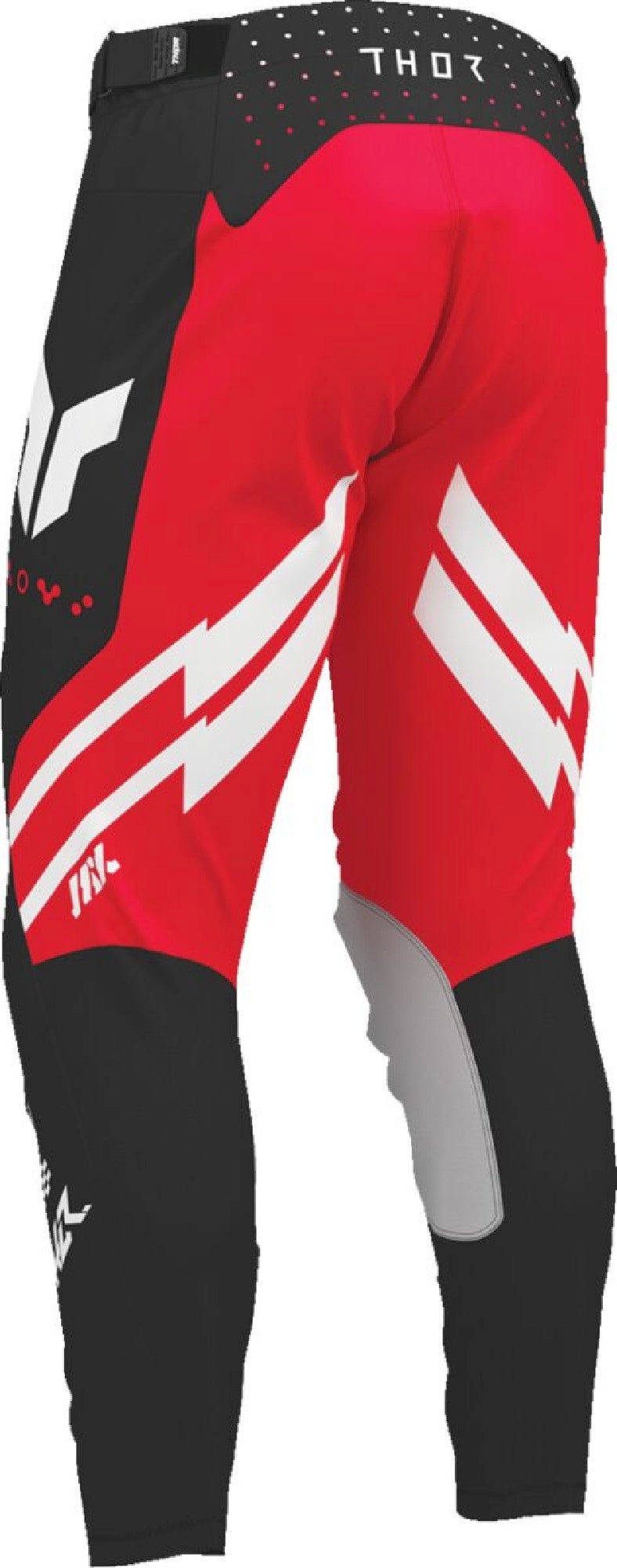 Thor Launchmode Futura Pantalons de motocross noir/rouge 40 Figure 2