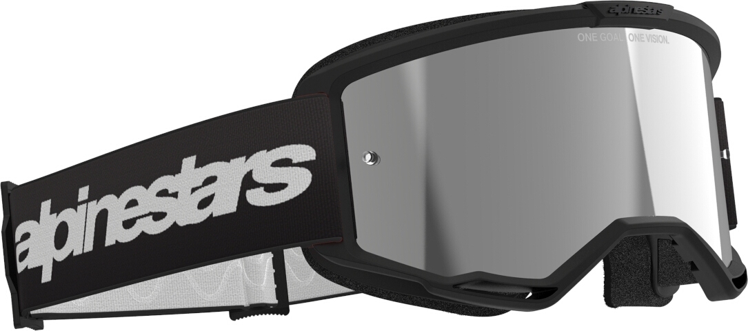 Alpinestars Vision 3 Wordmark Mirror Ochelari de motocross negru Figura 2
