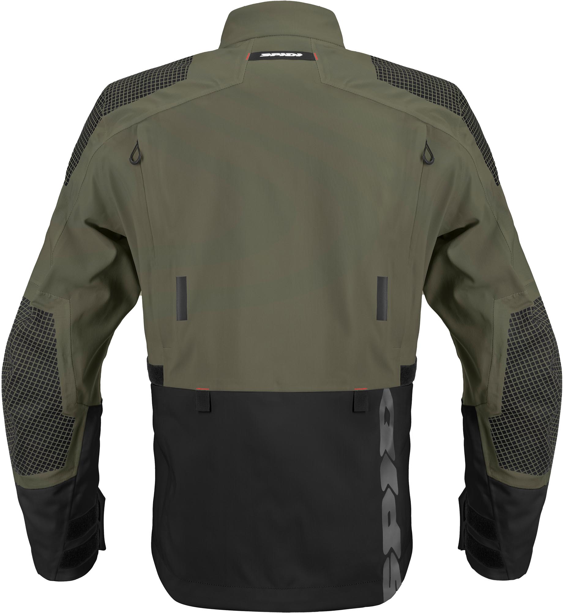 Spidi Frontier Pro H2OUT Veste textile moto imperméable Vert militaire M Figure 2