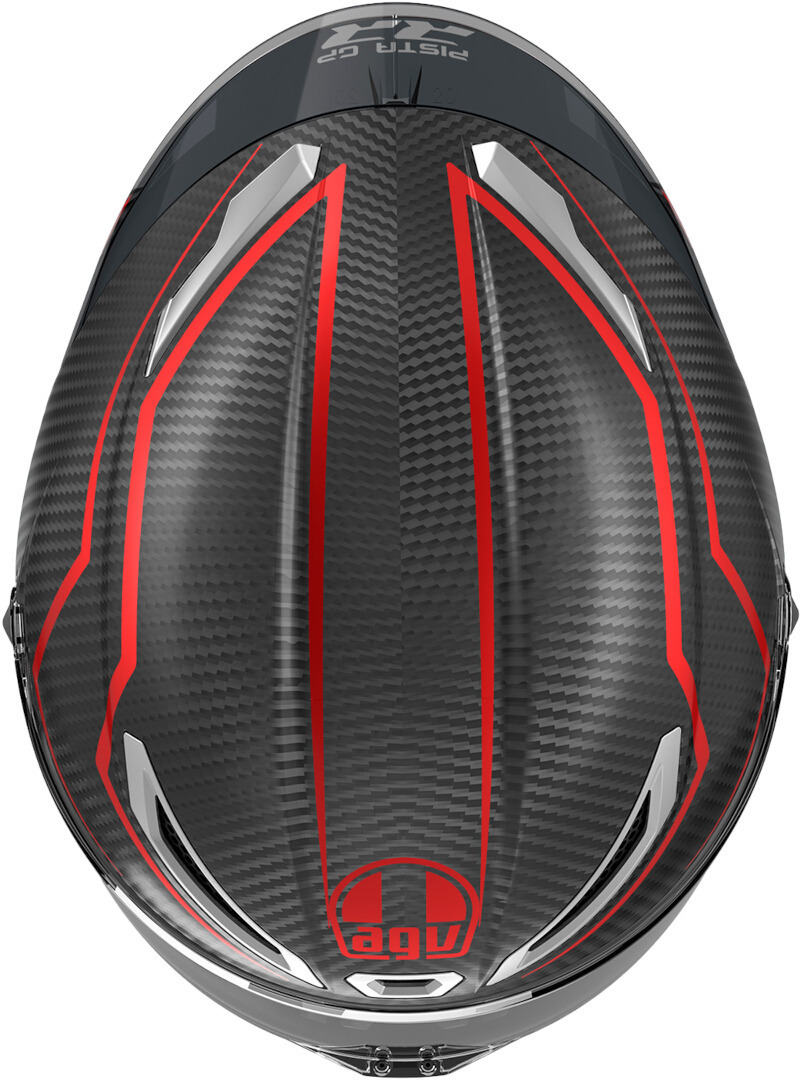 AGV Pista GP RR Performante Carbon Cască Negru/Roșu XL (61/62) Figura 2