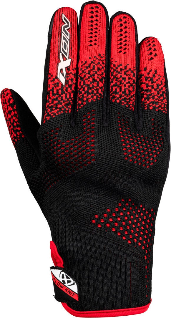 Ixon Ixflow Motorradhandschuhe schwarz/rot S Abbildung 1