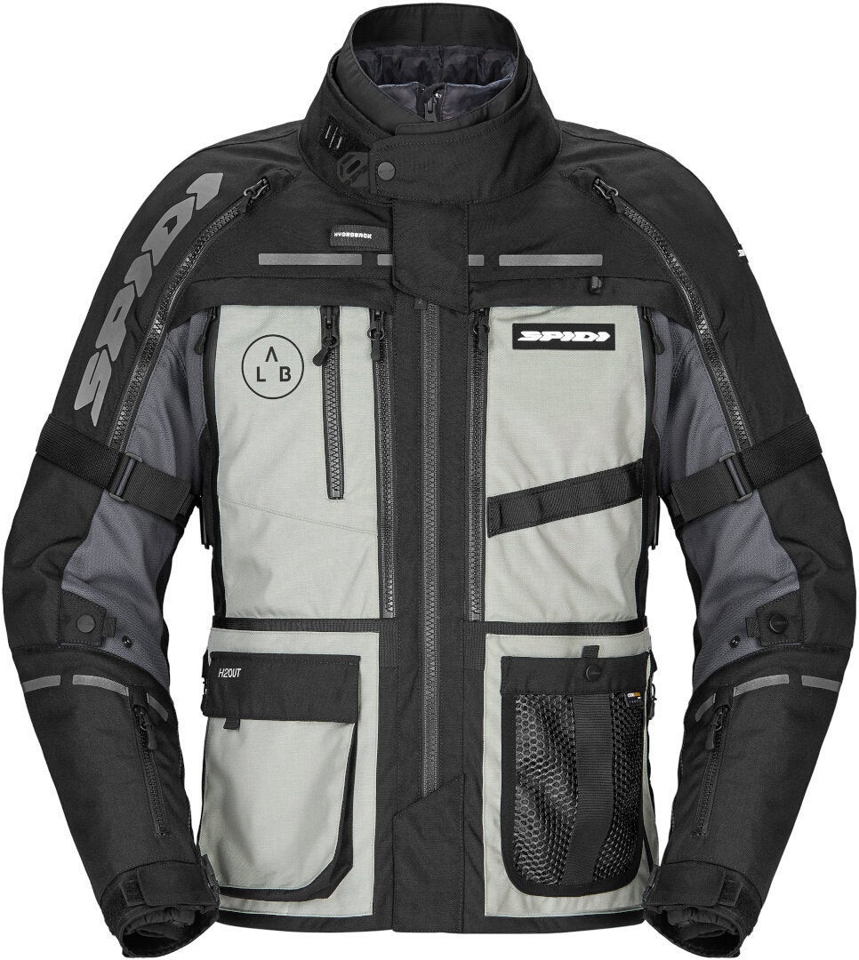 Spidi Hard Track 3 H2Out Veste textile de moto imperméable Glace M Figure 1