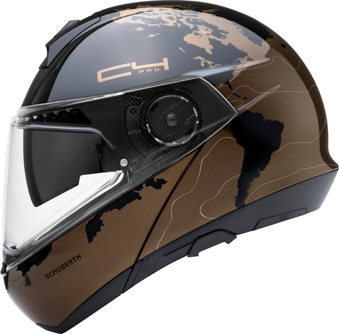 Schuberth C4 Pro Magnitudo Capacete marrom S (55) Figura 2