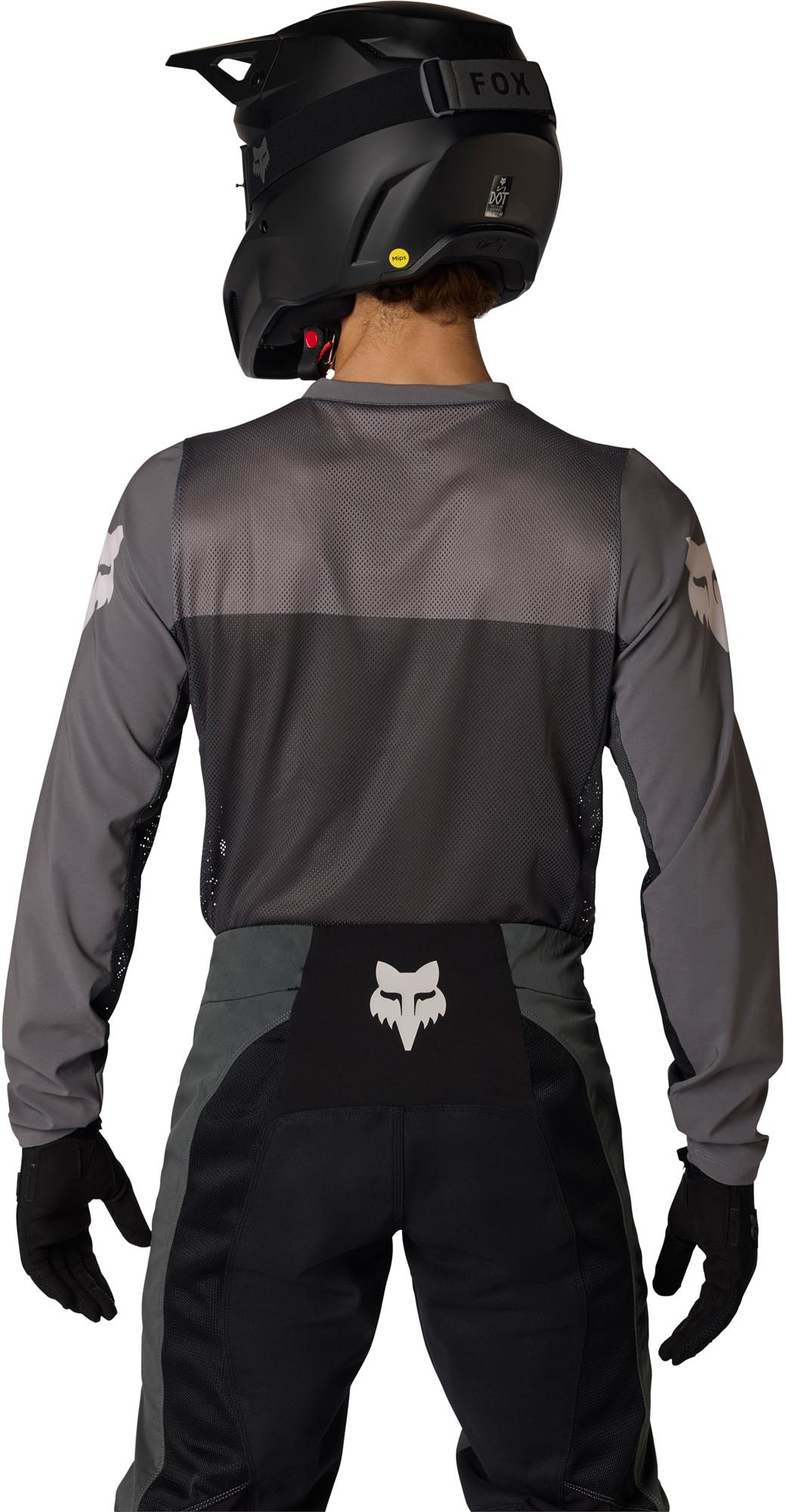 FOX Ranger Air Off-Road Motocross Jersey schwarz/grau 2XL Abbildung 4